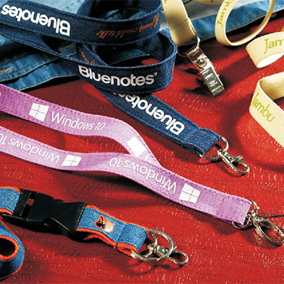 Canvas lanyard