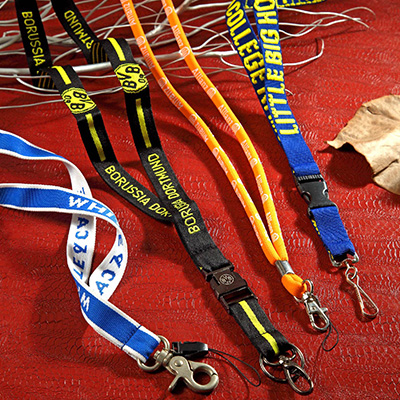 Woven lanyard